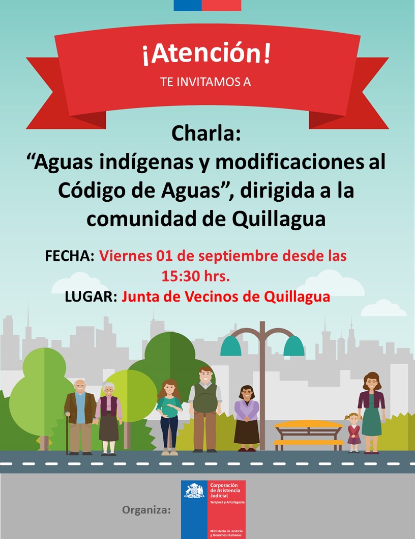 Charla sobre Aguas Indígenas y Modificaciones al Código de Aguas en Quillagua